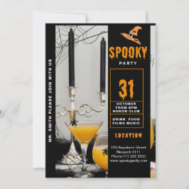 Convites Festa Spooky Halloween