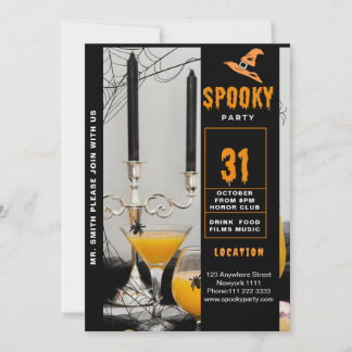 Convites Festa Spooky Halloween