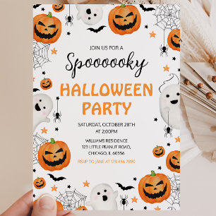 Convites Festa Spooky Halloween