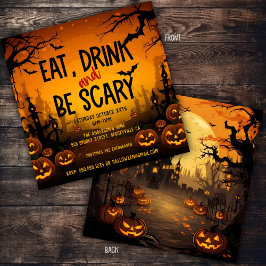 Convites Festa Spooky Halloween