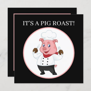 Convites Festa torrada de porco