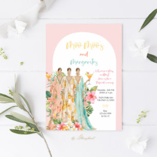 Convites Festa Tropical da Moo Moo's & Margaritas