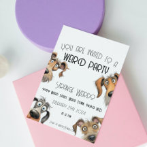 Festa Única de Cachorro Engraçado