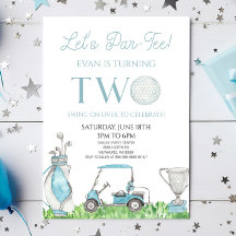 Festa vamos de segundo aniversário Azul Par-Tee