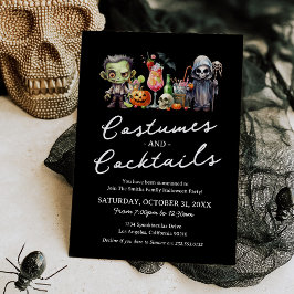 Convites Festas de Halloween Adultas: Fantasias & Coquetéis