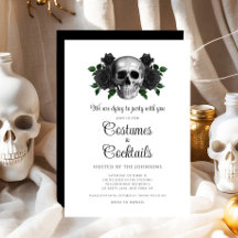 Festas de Halloween com Fantasias e Coquetéis Flor