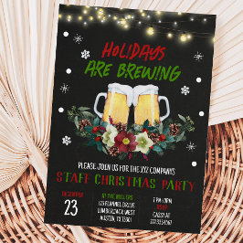 Convites Festas de Natal Cerveja Estão Sendo Preparada
