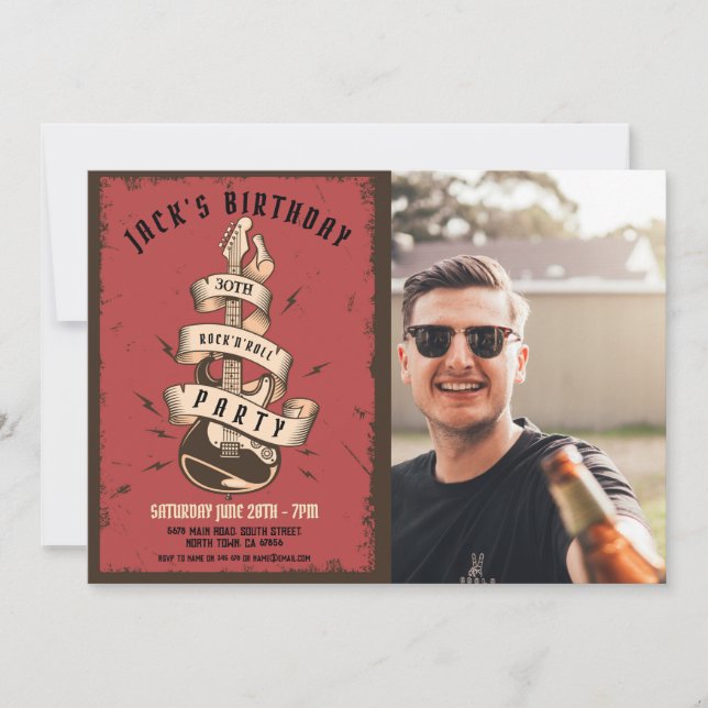 Convites Festival de Música da Festa de aniversário de Viol (Frente)