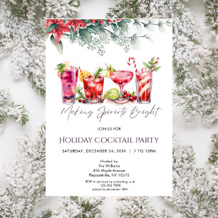 Convites Festivo Cocktail Party Fazer Espirita Brilhante