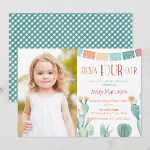 Convites Fiesta - 4.ª Foto do Partido de Aniversário do M