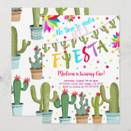 Convites Fiesta Birthday