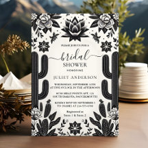 Fiesta Cactus Love In Bloom Mexicanos Chá de panel