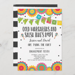 Convites Fiesta Casal Festa de noivado Fiesta