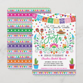 Convites Fiesta Chá de panela / Sem tempo para Siesta Mexic