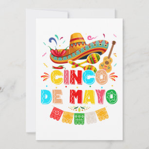 Convites Fiesta Cinco de Mayo