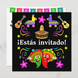 Convites Fiesta - Estas são invitadas!