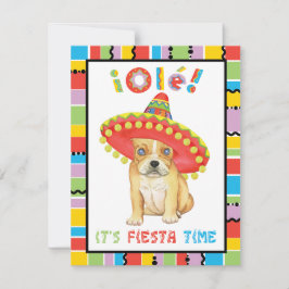 Convites Fiesta Frenchie