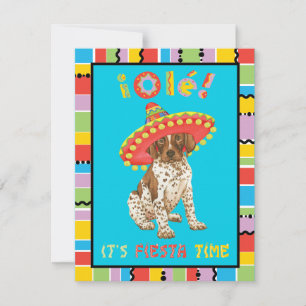 Convites Fiesta German Shorthired Pointer