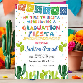 Convites Fiesta Graduation Party Invitation Mexican Invite