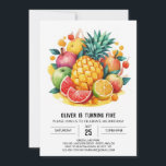 Convites Fiesta Kids Editável Fruta Aniversário<br><div class="desc">Prepare-se para uma festa de aniversário do Fiesta Kids Editável do Fruta! Feito com crianças em mente, este convite promete uma aventura cheia de diversão, risos e sabores doces das frutas. Completamente editável, permite personalizar cada detalhe até a perfeição, garantindo que seu evento seja tão único quanto o seu pequeno....</div>