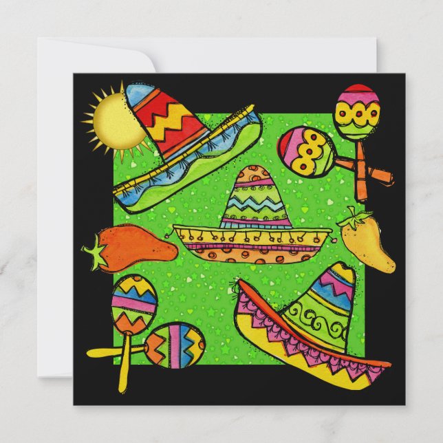 Convites Fiesta Partido - SRF (Frente)