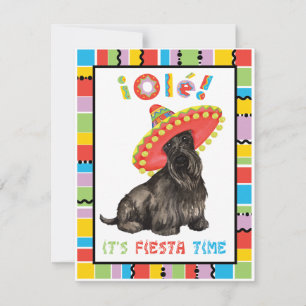 Convites Fiesta Scottish Terrier