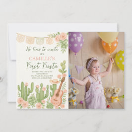 Convites Fiesta Sem Tempo Para A Foto Da Festa de aniversár