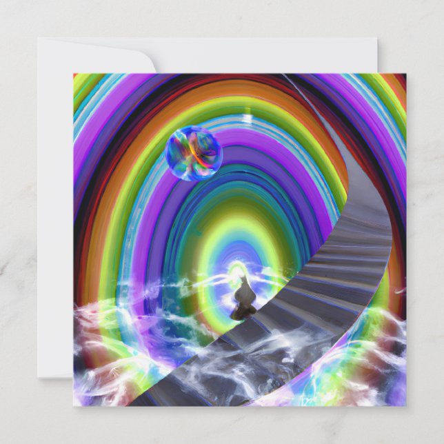 Convites Figura Misteriosa no Stargate Inter-Dimensional (Frente)