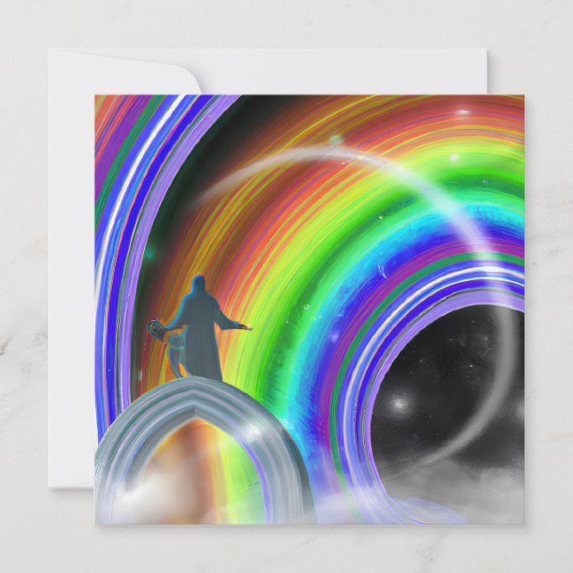 Convites Figura Misteriosa no Stargate Inter-Dimensional (Frente)