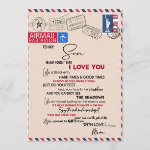 Convites Filho Amado   Para Meu Filho Nunca Esqueça Que Eu 