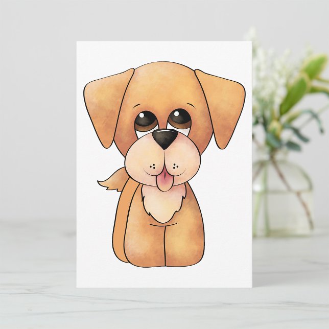 Convites Filhote de Retriever Dourado Cachorro Adorável (Criador carregado)