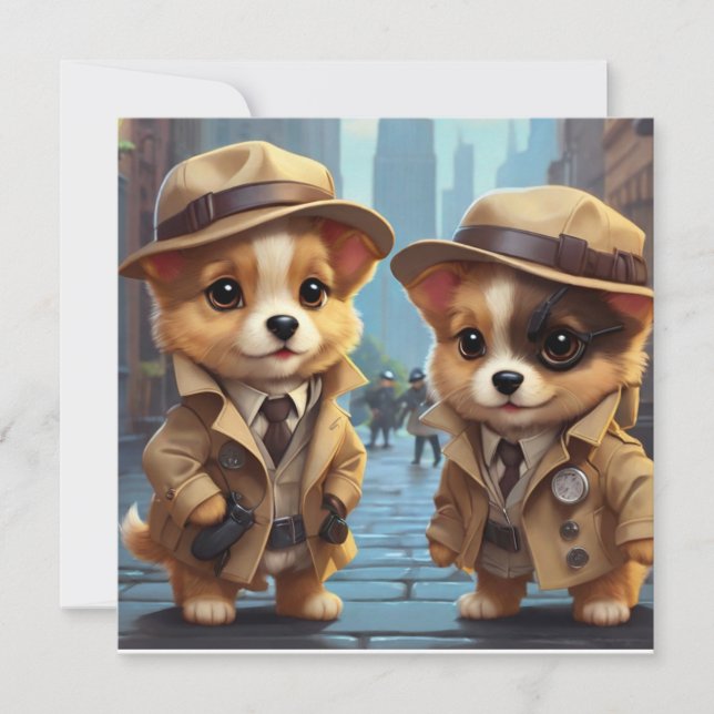 Convites Filhotes da Festa do Mistério (capa sem palavras) (Frente)