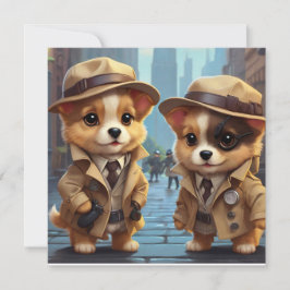 Convites Filhotes da Festa do Mistério (capa sem palavras)