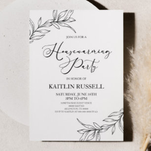 Convites Filiação Minimalista de Lares