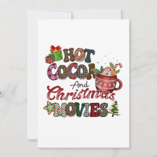 Convites Filmes de Cacau Quente e de Natal