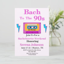 Fim de Semana da Noiva Fita Cassete Bach To The 90