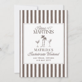 Convites Fim de semana da velha despedida de solteira de di