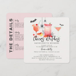 Convites Fim de semana das bruxas do Dia das Bruxas