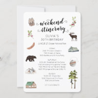 Fim de Semana de Aquarela no Woods Itinerary