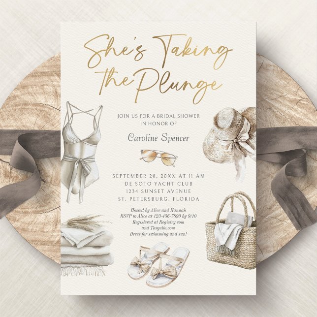 Convites Fim de Semana de Bachelorette Tropical da Costa da (Criador carregado)