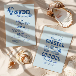 Convites Fim de Semana de Despedida de Solteira Cowgirl Cos