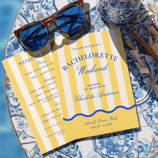 Convites Fim de Semana de Despedida de Solteira de Verão Mo (Criador carregado)