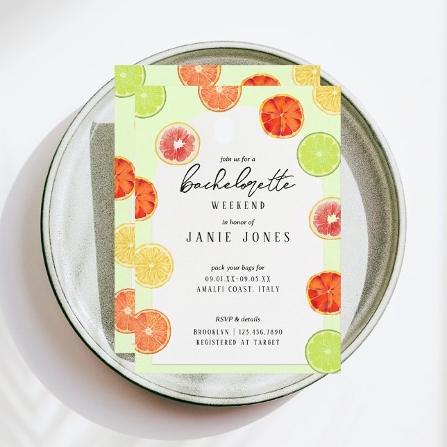 Convites Fim de Semana de Festa de solteira do vamos (Criador carregado)