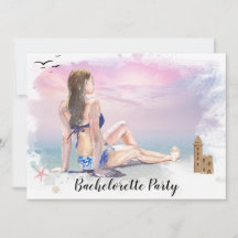 **Fim de Semana de Festa na Praia para a Noiva QR*