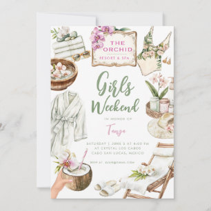 Convites Fim de Semana de Orquídea