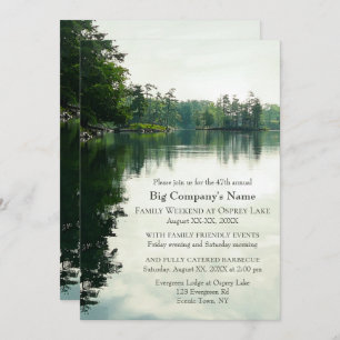 Convites Fim de Semana de Retretação da Família na Igreja d