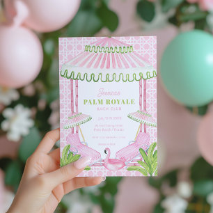 Convites Fim de Semana de Solteira na Cabana de Palm Beach 