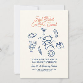 Convites Fim de Semana do Último Litoral da Seashell