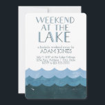 Convites Fim de semana no lago Bachelor Party<br><div class="desc">Em algum lugar ao longo da linha, a despedida de solteiro se transformou de um caso clássico hospedado pelo pai do noivo para um fim de semana de devassidão completo com jogos de azar, e muita bebida. Mas pode haver um partido entre estes dois opostos polares. A cabine é a...</div>