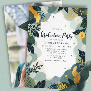 Convites Finanças Ouro Verde Negócios Foto Graduação